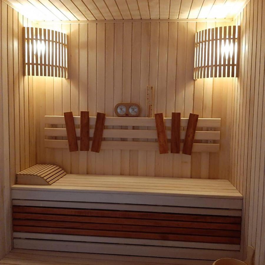 Viva Hotel Gabala With Sauna, Pool, Waterfall And Fireplace Bagian luar foto